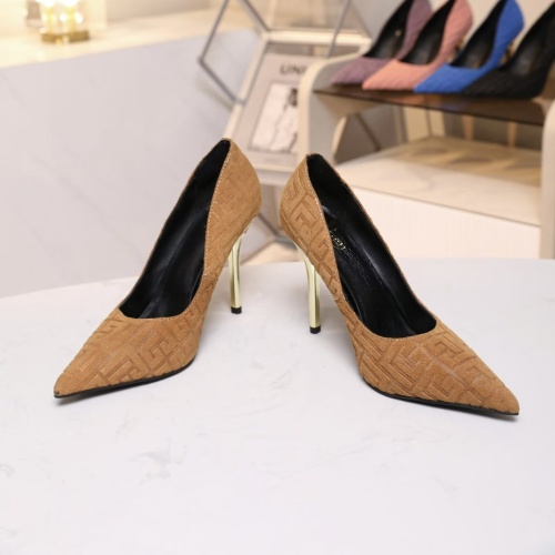 Replica Balmain High-Heeled Shoes For Women #1185907 $80.00 USD for Wholesale