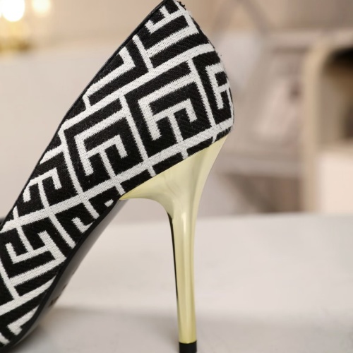 Replica Balmain High-Heeled Shoes For Women #1185915 $80.00 USD for Wholesale