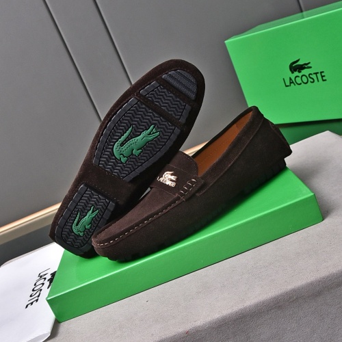 Replica Lacoste Leather Shoes For Men #1186103 $76.00 USD for Wholesale