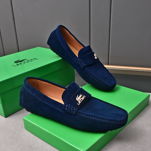 Replica Lacoste Leather Shoes For Men #1186104 $76.00 USD for Wholesale