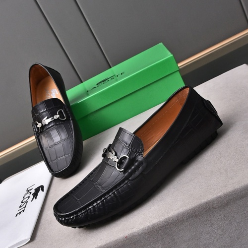 Replica Lacoste Leather Shoes For Men #1186106 $76.00 USD for Wholesale