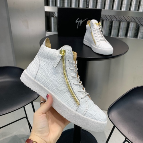 Giuseppe Zanotti High Tops Shoes For Men #1186147 $92.00 USD, Wholesale Replica Giuseppe Zanotti High Tops Shoes