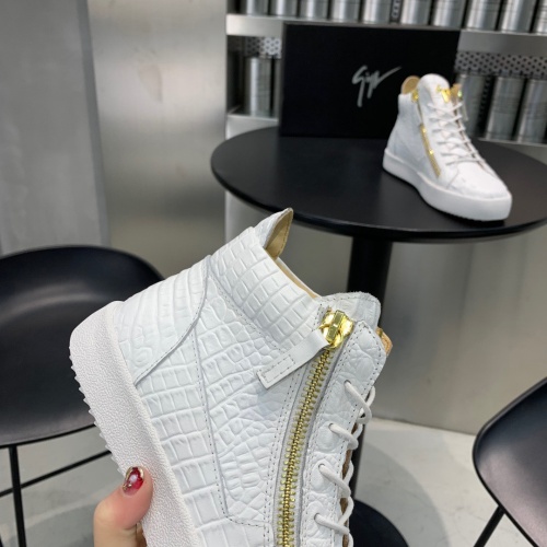 Replica Giuseppe Zanotti High Tops Shoes For Men #1186147 $92.00 USD for Wholesale