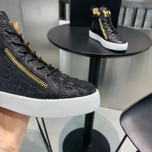 Replica Giuseppe Zanotti High Tops Shoes For Men #1186148 $92.00 USD for Wholesale