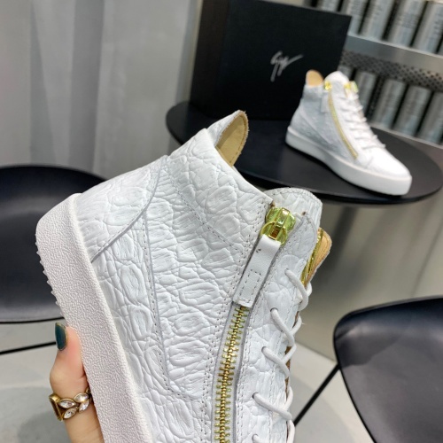 Replica Giuseppe Zanotti High Tops Shoes For Men #1186149 $92.00 USD for Wholesale