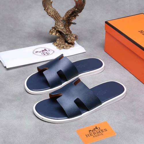 Hermes Slippers For Men #1186618 $45.00 USD, Wholesale Replica Hermes Slippers