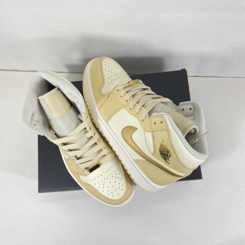 Replica Air Jordan-1-Mid For Women #1186707 $96.00 USD for Wholesale