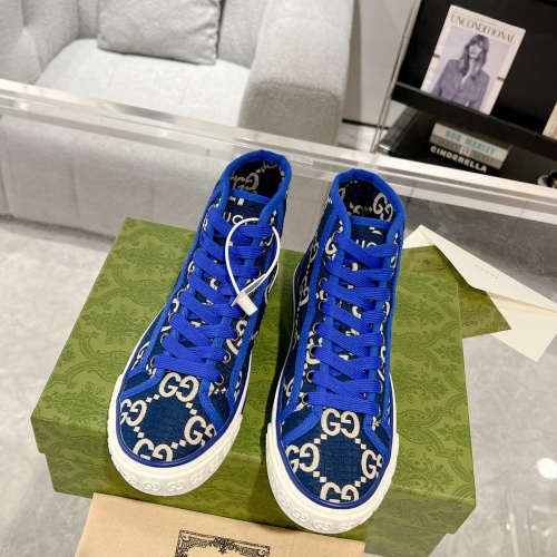 Replica Gucci High Tops Shoes For Men #1187118 $102.00 USD for Wholesale