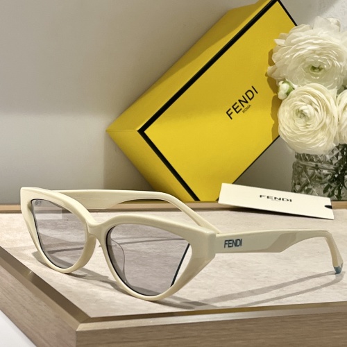 Fendi AAA Quality Sunglasses #1187265 $60.00 USD, Wholesale Replica Fendi AAA Quality Sunglasses