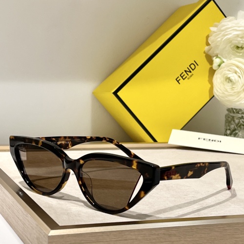 Fendi AAA Quality Sunglasses #1187268 $60.00 USD, Wholesale Replica Fendi AAA Quality Sunglasses