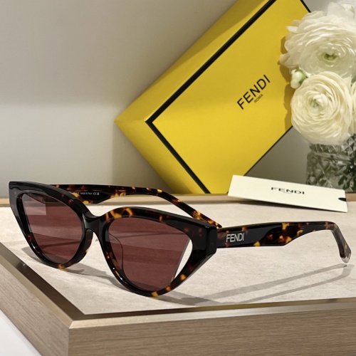 Fendi AAA Quality Sunglasses #1187269 $60.00 USD, Wholesale Replica Fendi AAA Quality Sunglasses