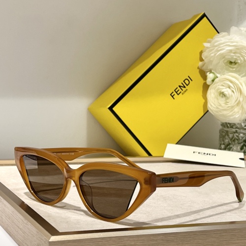 Fendi AAA Quality Sunglasses #1187270 $60.00 USD, Wholesale Replica Fendi AAA Quality Sunglasses