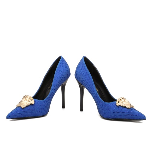 Replica Versace High-Heeled Shoes For Women #1187394 $80.00 USD for Wholesale