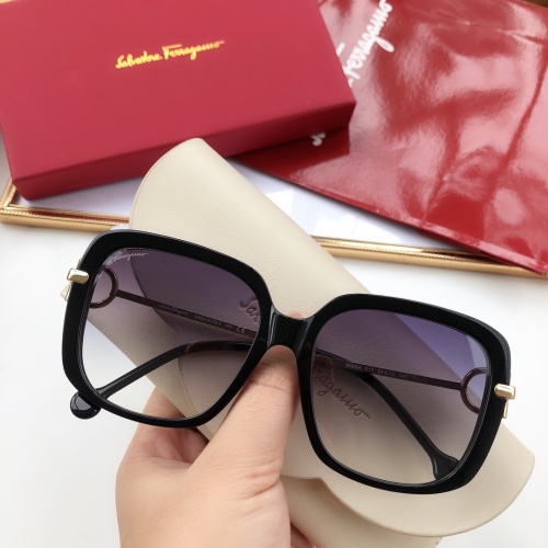 Salvatore Ferragamo AAA Quality Sunglasses #1187639 $60.00 USD, Wholesale Replica Salvatore Ferragamo AAA Quality Sunglasses