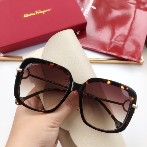 Salvatore Ferragamo AAA Quality Sunglasses #1187641 $60.00 USD, Wholesale Replica Salvatore Ferragamo AAA Quality Sunglasses