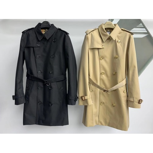 Replica Burberry Trench Coat Long Sleeved For Men #1187720 $175.00 USD for Wholesale