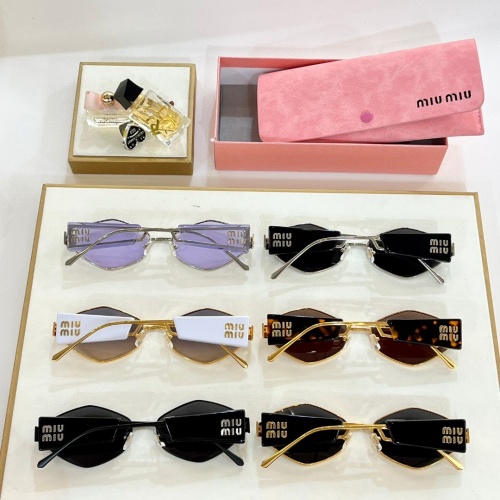 Replica MIU MIU AAA Quality Sunglasses #1187835 $68.00 USD for Wholesale