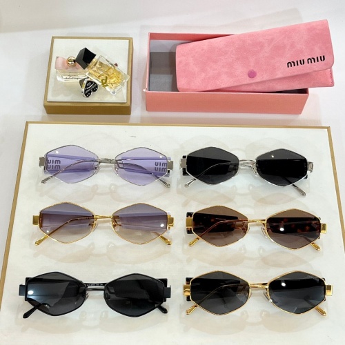 Replica MIU MIU AAA Quality Sunglasses #1187837 $68.00 USD for Wholesale