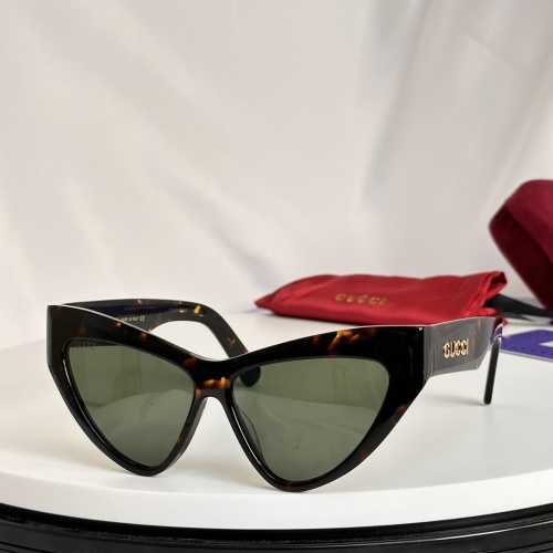 Gucci AAA Quality Sunglasses #1188057 $52.00 USD, Wholesale Replica Gucci AAA Quality Sunglasses