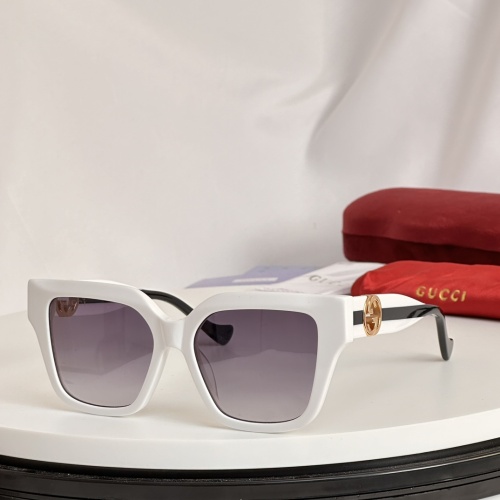 Gucci AAA Quality Sunglasses #1188063 $60.00 USD, Wholesale Replica Gucci AAA Quality Sunglasses