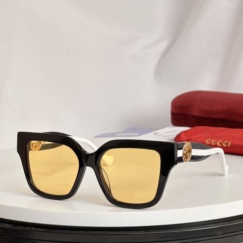 Gucci AAA Quality Sunglasses #1188064 $60.00 USD, Wholesale Replica Gucci AAA Quality Sunglasses