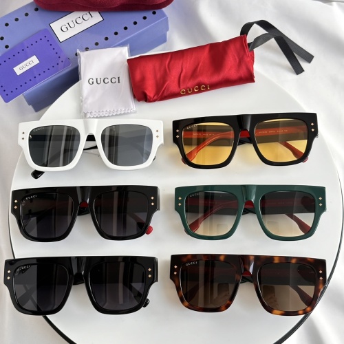 Replica Gucci AAA Quality Sunglasses #1188066 $60.00 USD for Wholesale