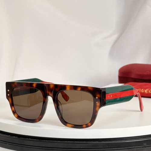 Gucci AAA Quality Sunglasses #1188069 $60.00 USD, Wholesale Replica Gucci AAA Quality Sunglasses