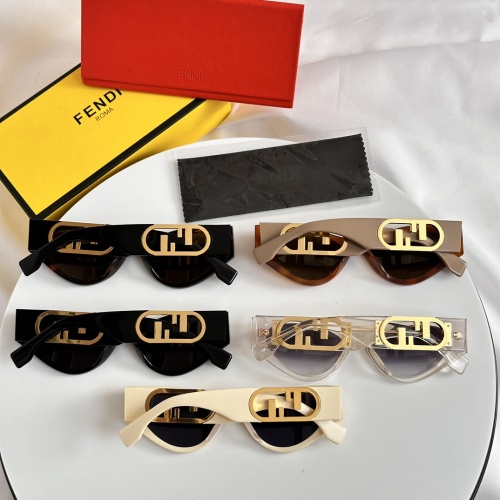 Replica Fendi AAA Quality Sunglasses #1188208 $48.00 USD for Wholesale