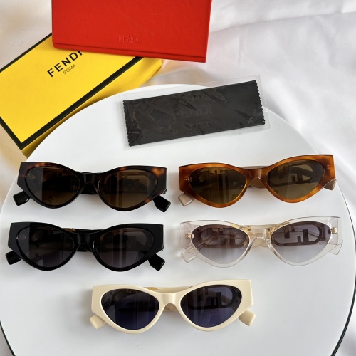 Replica Fendi AAA Quality Sunglasses #1188212 $48.00 USD for Wholesale