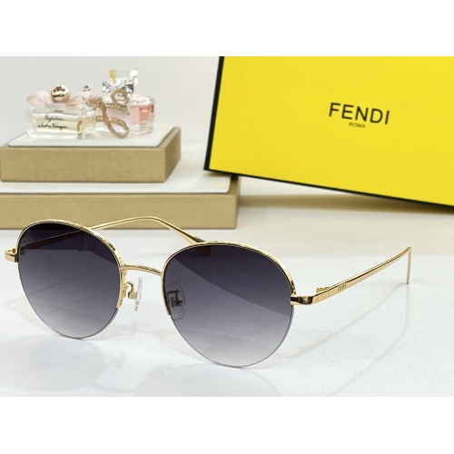 Fendi AAA Quality Sunglasses #1188242 $64.00 USD, Wholesale Replica Fendi AAA Quality Sunglasses