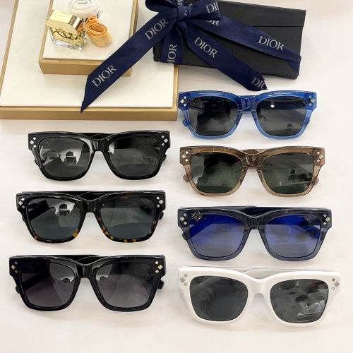 Replica Christian Dior AAA Quality Sunglasses #1188327 $72.00 USD for Wholesale