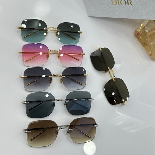 Replica Christian Dior AAA Quality Sunglasses #1188344 $60.00 USD for Wholesale