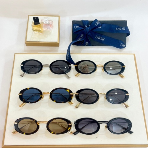 Replica Christian Dior AAA Quality Sunglasses #1188352 $60.00 USD for Wholesale