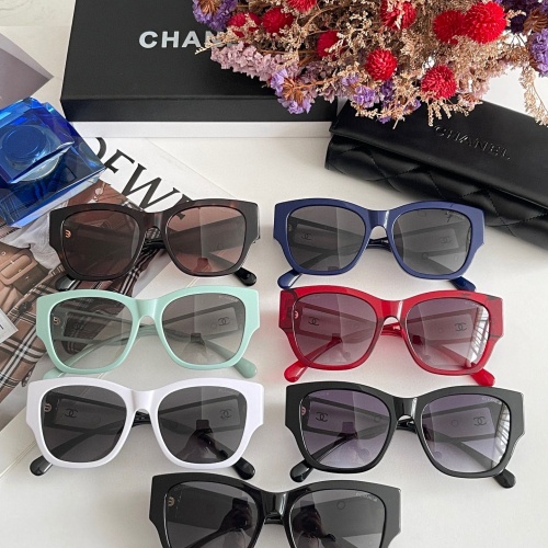 Replica Chanel AAA Quality Sunglasses #1188463 $60.00 USD for Wholesale