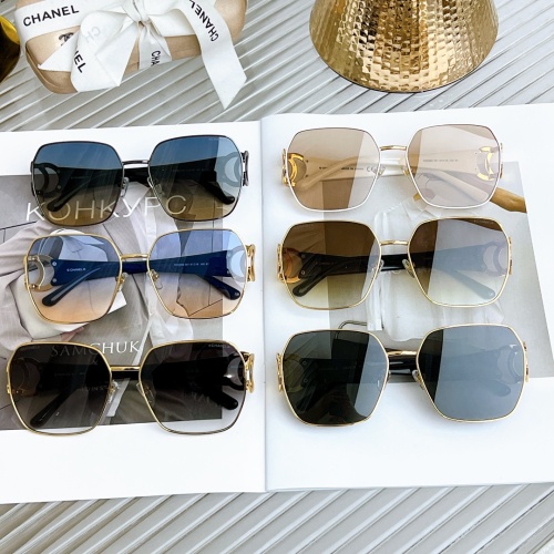 Replica Chanel AAA Quality Sunglasses #1188508 $60.00 USD for Wholesale