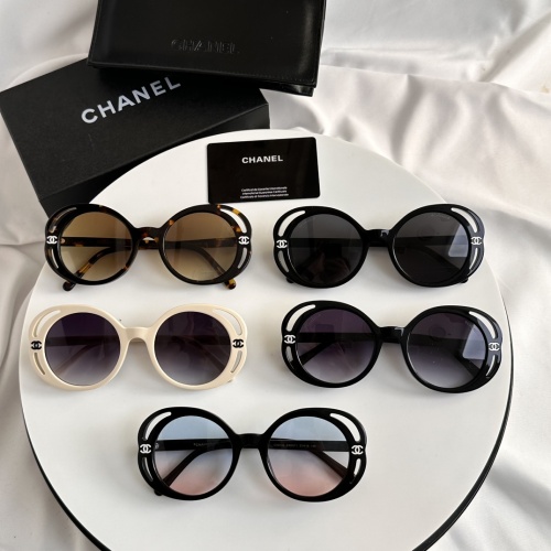 Replica Chanel AAA Quality Sunglasses #1188523 $48.00 USD for Wholesale