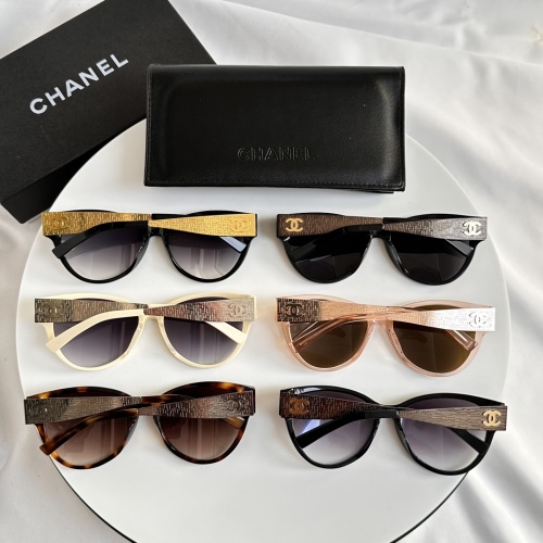 Replica Chanel AAA Quality Sunglasses #1188528 $45.00 USD for Wholesale