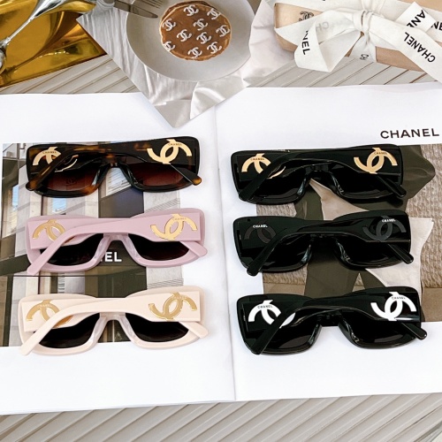 Replica Chanel AAA Quality Sunglasses #1188726 $60.00 USD for Wholesale