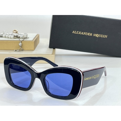 Alexander McQueen AAA Quality Sunglasses #1188872 $60.00 USD, Wholesale Replica Alexander McQueen AAA Quality Sunglasses