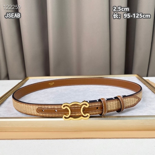 Replica Celine AAA Quality Belts For Women #1189325 $48.00 USD for Wholesale