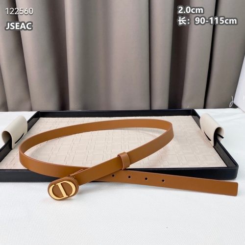 Replica Christian Dior AAA Quality Belts For Women #1189354 $52.00 USD for Wholesale