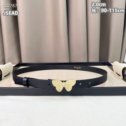 Replica Christian Dior AAA Quality Belts For Women #1189366 $56.00 USD for Wholesale