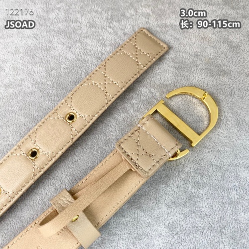 Replica Christian Dior AAA Quality Belts For Women #1189380 $52.00 USD for Wholesale