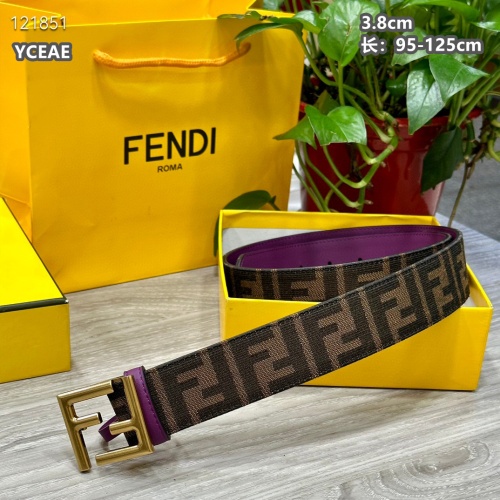 Replica Fendi AAA Quality Belts For Unisex #1189489 $56.00 USD for Wholesale