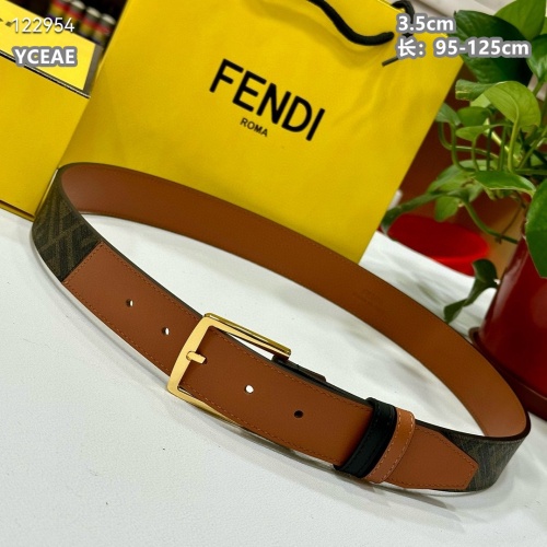 Replica Fendi AAA Quality Belts For Men #1189498 $60.00 USD for Wholesale