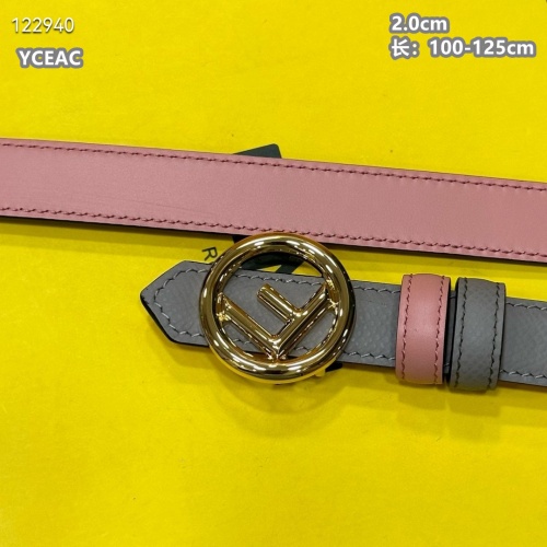 Replica Fendi AAA Quality Belts For Women #1189502 $52.00 USD for Wholesale