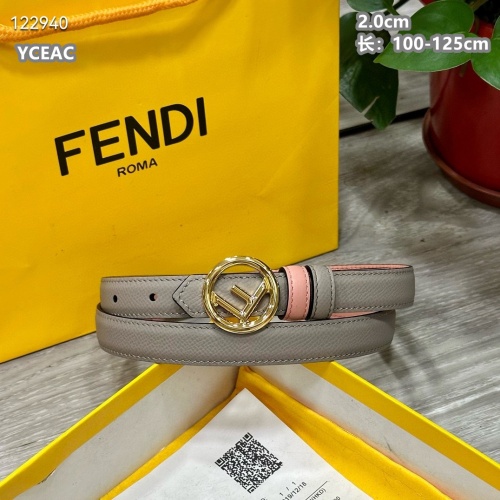 Replica Fendi AAA Quality Belts For Women #1189502 $52.00 USD for Wholesale