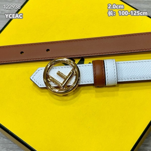 Replica Fendi AAA Quality Belts For Women #1189505 $52.00 USD for Wholesale