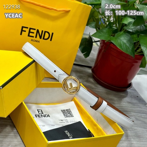 Replica Fendi AAA Quality Belts For Women #1189505 $52.00 USD for Wholesale