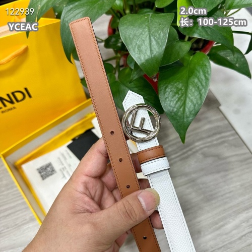 Replica Fendi AAA Quality Belts For Women #1189506 $52.00 USD for Wholesale